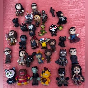 Superhero and Villain Action Figure Set